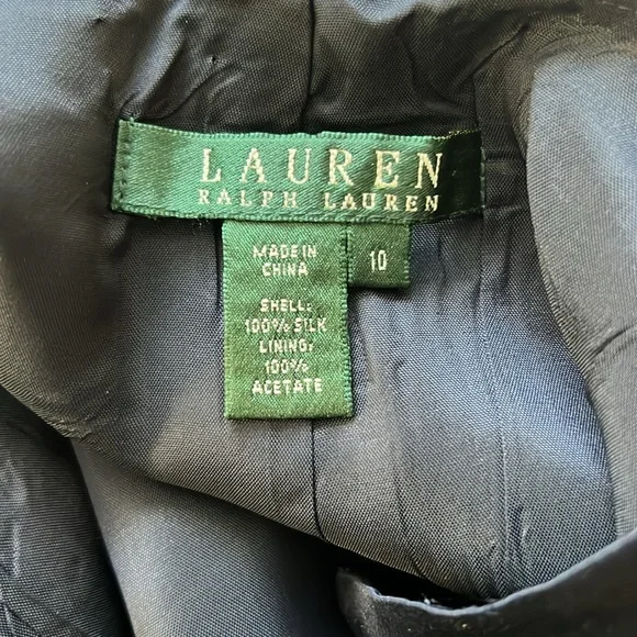 Ralph Lauren💙Silk skirt - Picture 4 of 7